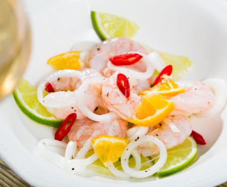 Ceviche di Spigola *"