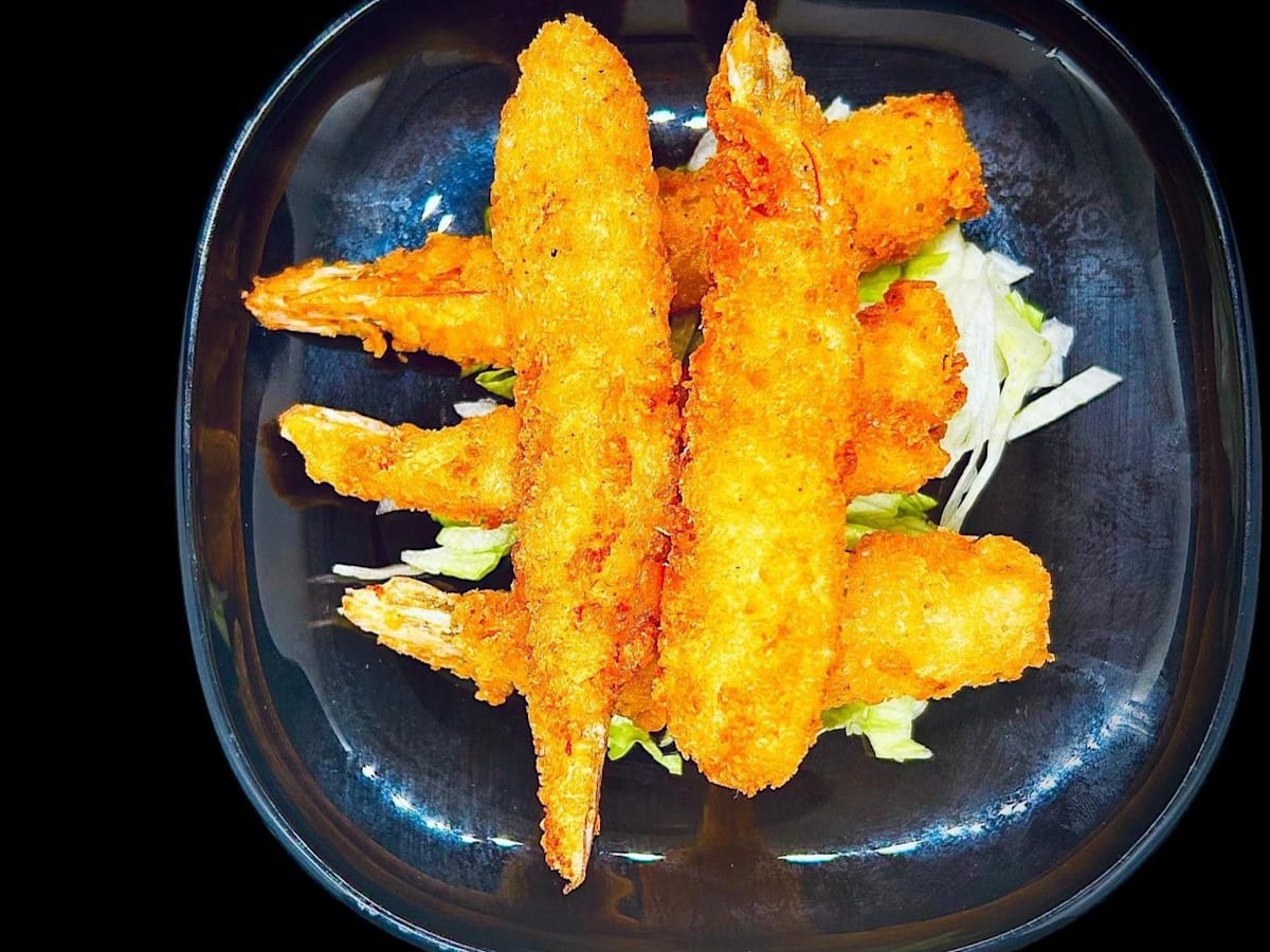 Gamberi in Tempura *"